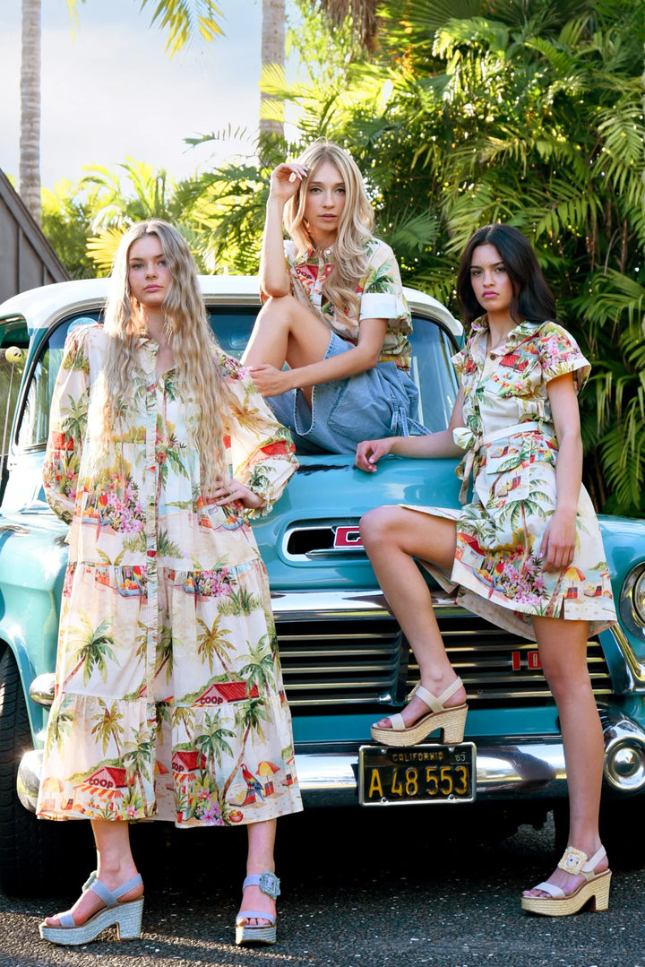 Picot-A-Boo Dress - Island Rewind
