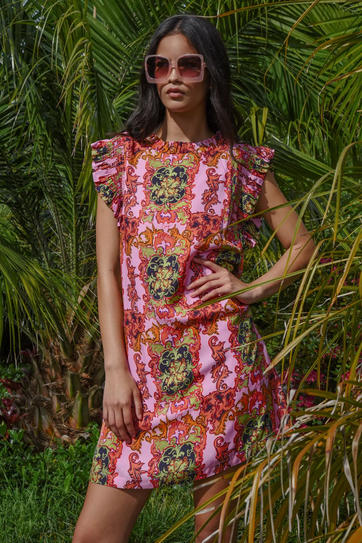 Shift-acular Dress - Pink