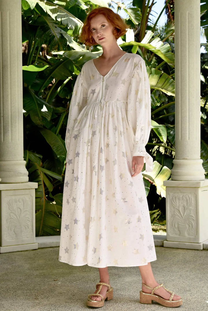 Zip on Out Dress - Starry Night