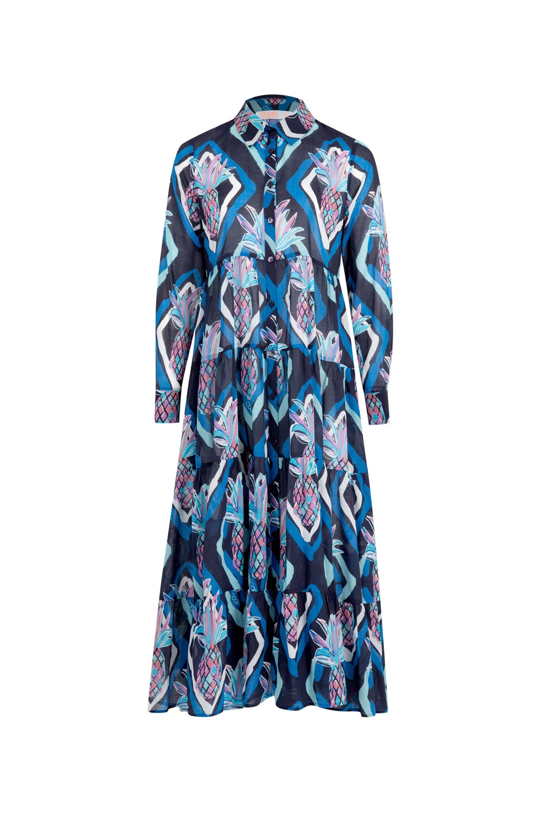 Sun & The Swoon Dress - Blue Aloha