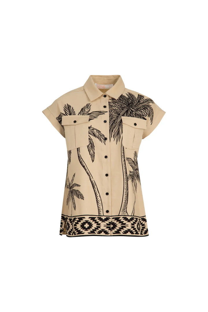 Tropic Utility Shirt - Palm Beach