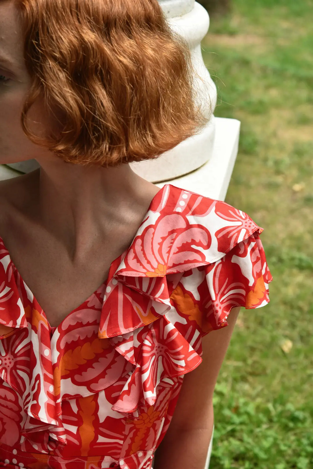 Club Tropicana Dress - Tropical Punch Seasons Emporium Club Tropicana Dress - Tropical Punch Seasons Emporium