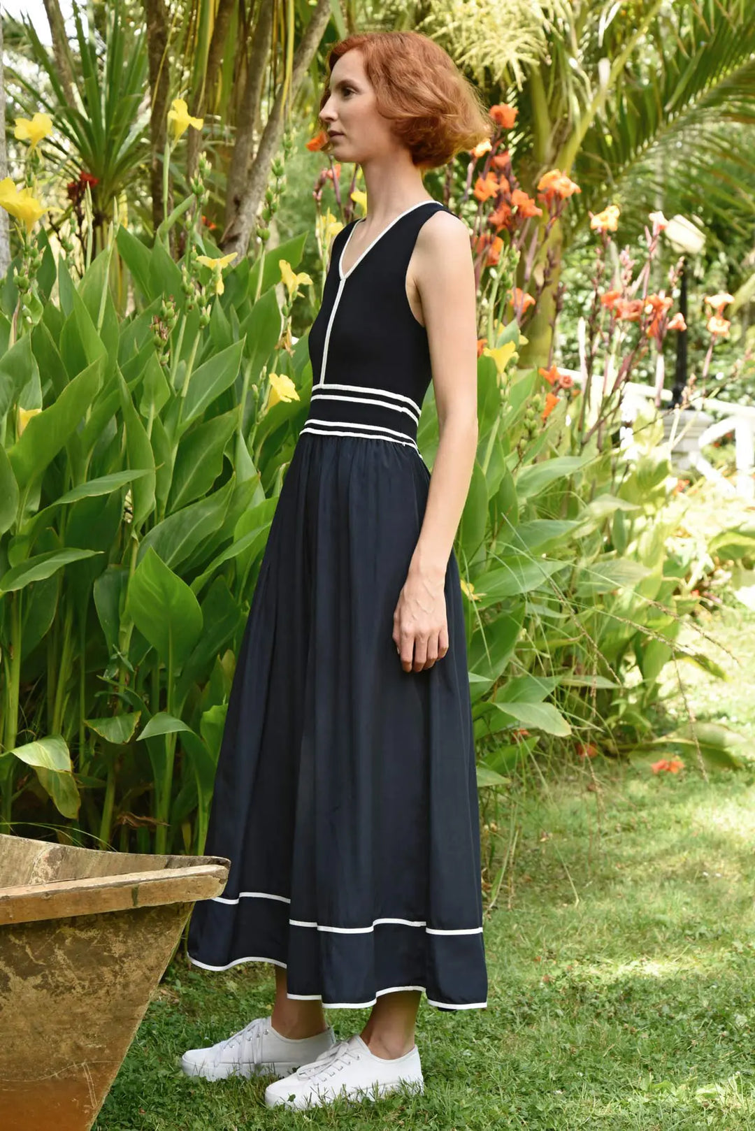 Draw The Line Dress - Black