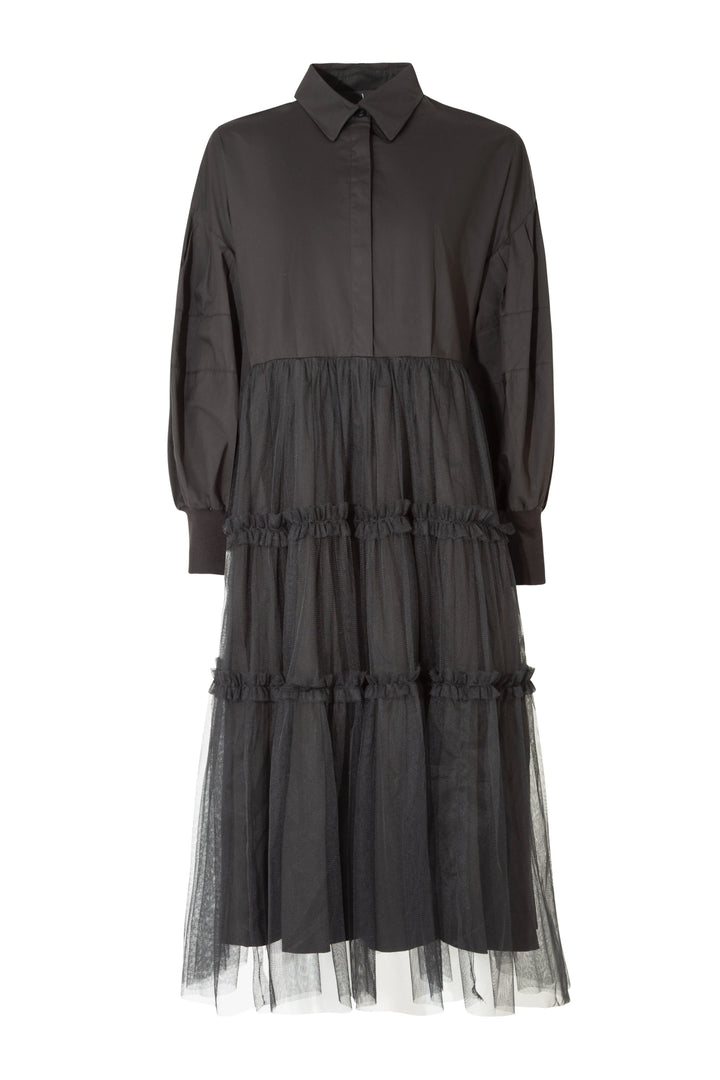 Crack a Style Dress - Black
