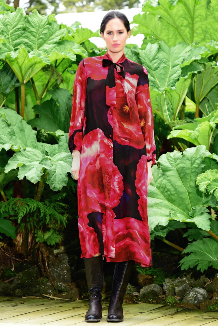 Layer Player Dress - Rose