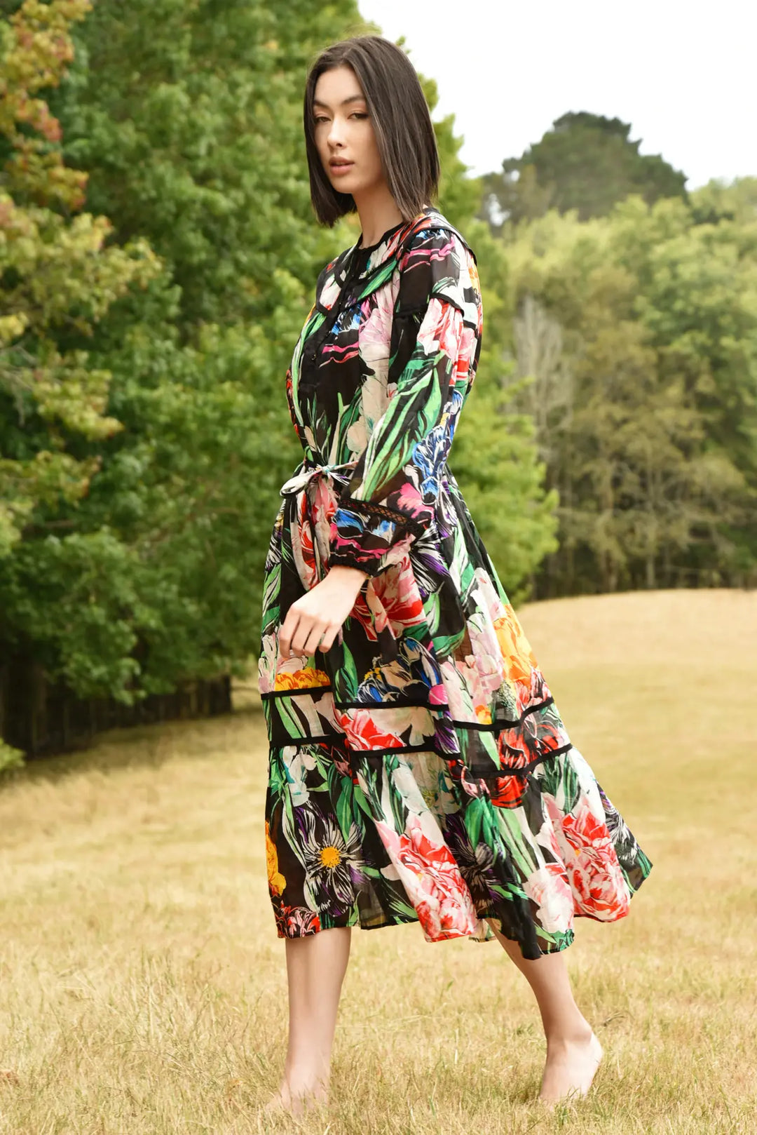 Leave the Bloom Maximum Volume Dress