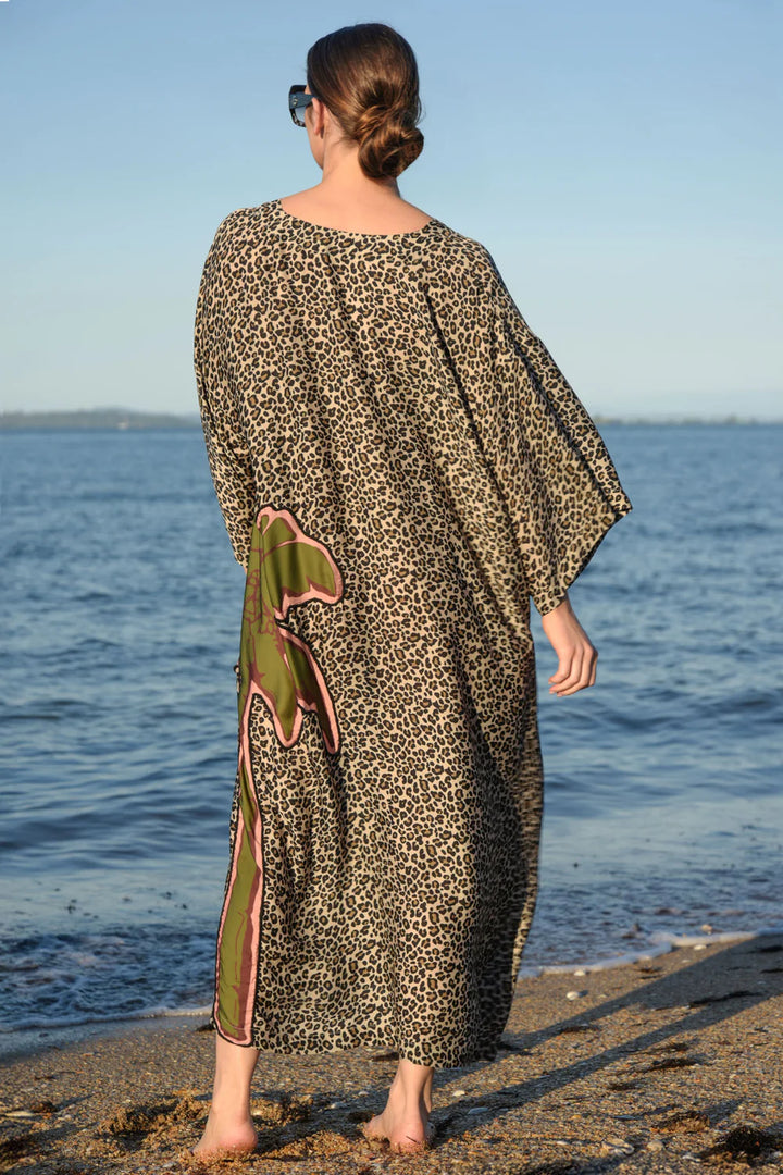 Making it Purr-fect Dress - Leopard Palm