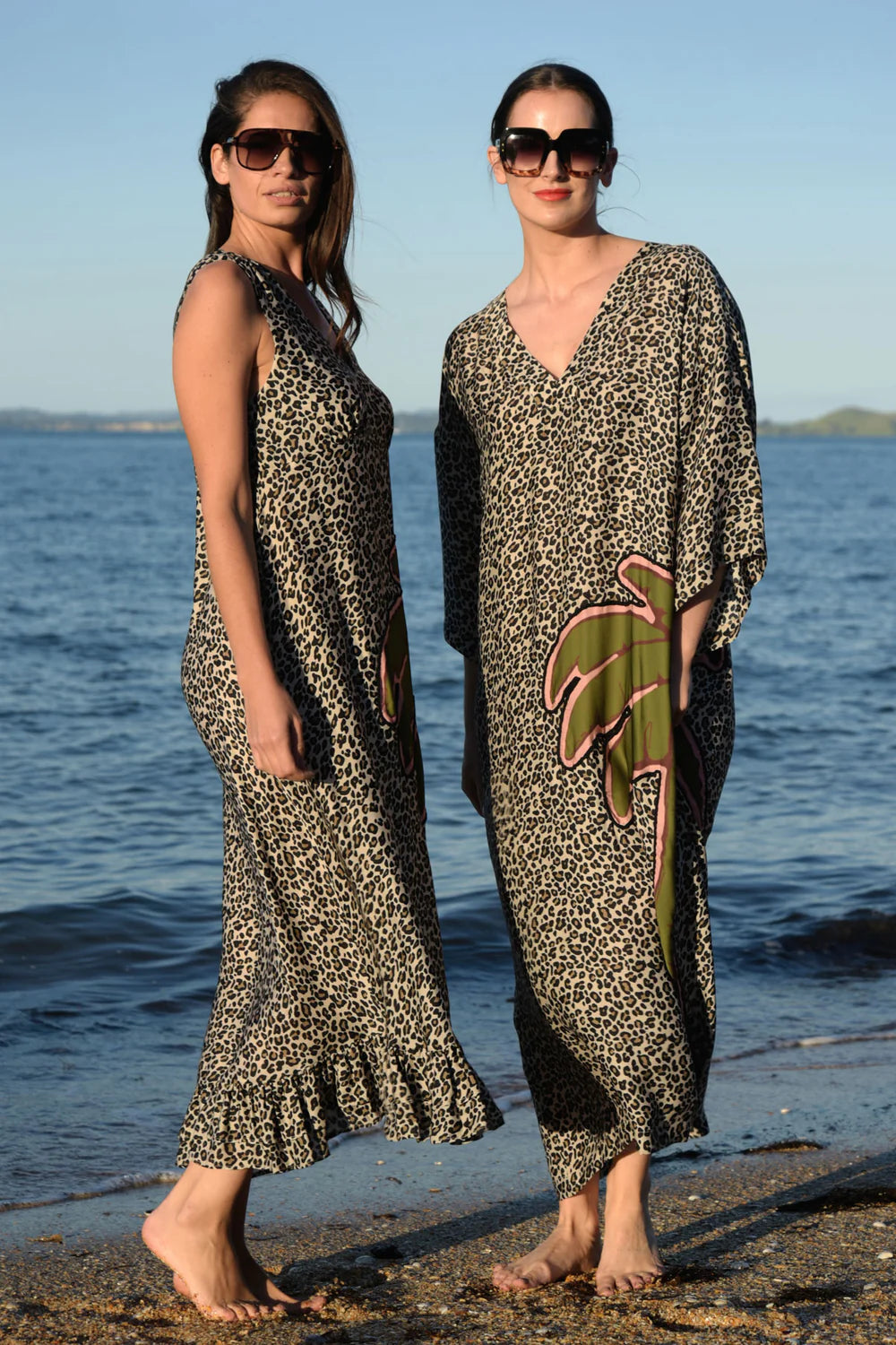 Making it Purr-fect Dress - Leopard Palm