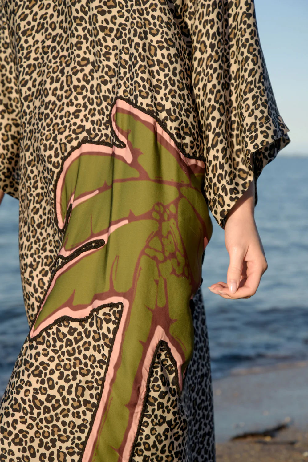 Making it Purr-fect Dress - Leopard Palm