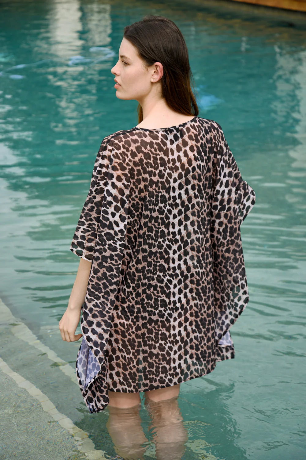 Sheer Pleasure Dress - Black Spot