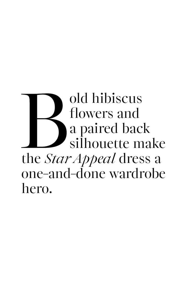 Star Appeal Dress - Bloom Town Linen