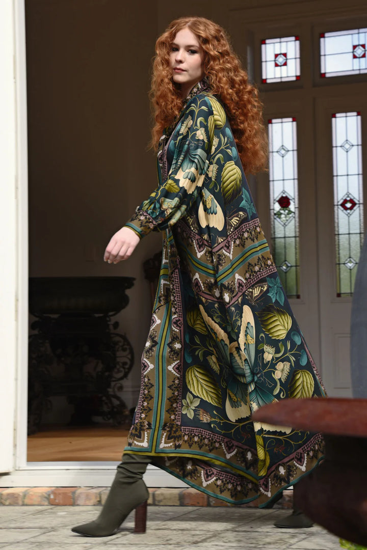 The Line of Time Dress - Moth