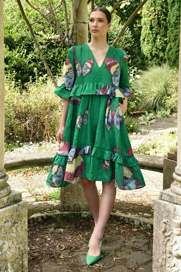 Head to Toe Dress - Green