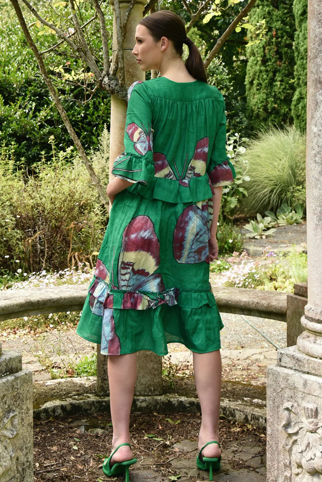 Head to Toe Dress - Green