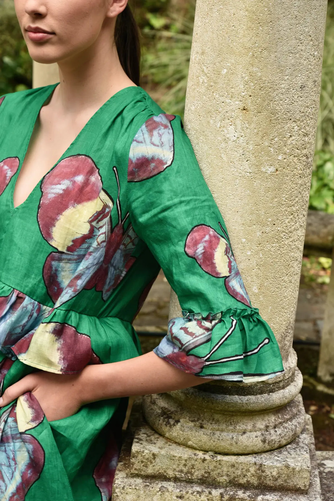 Head to Toe Dress - Green
