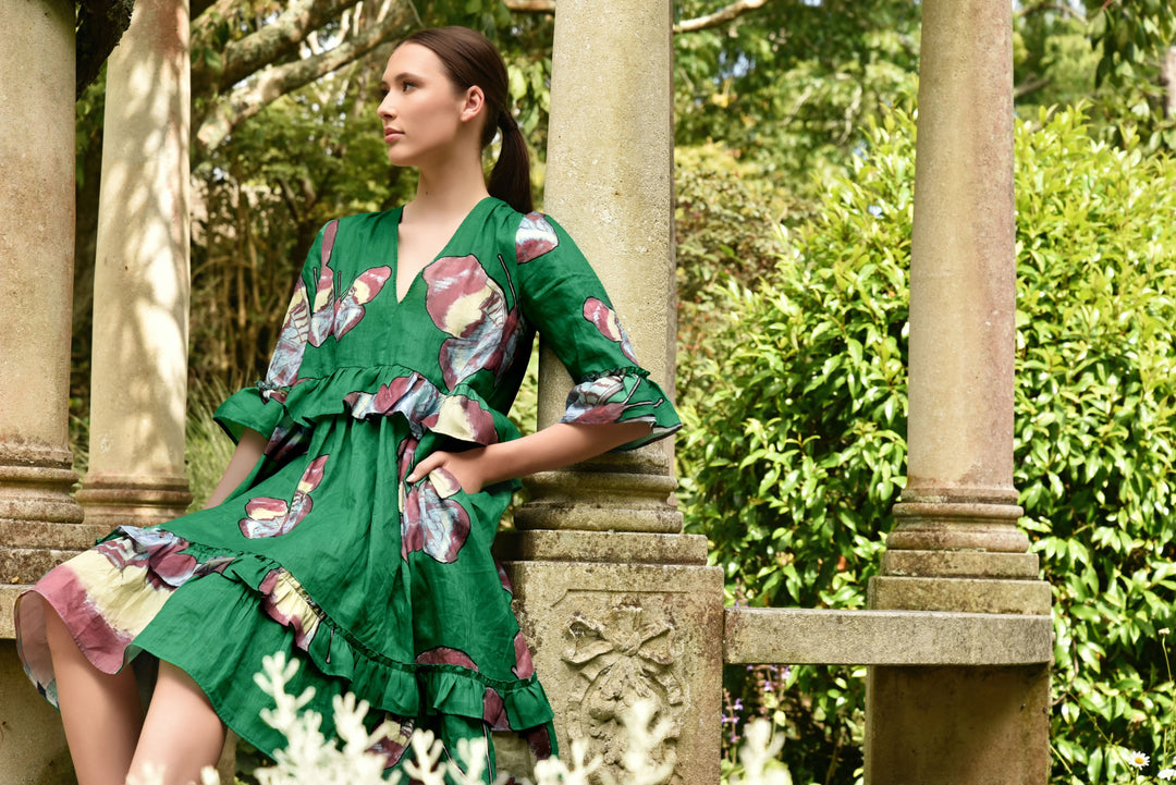 Head to Toe Dress - Green
