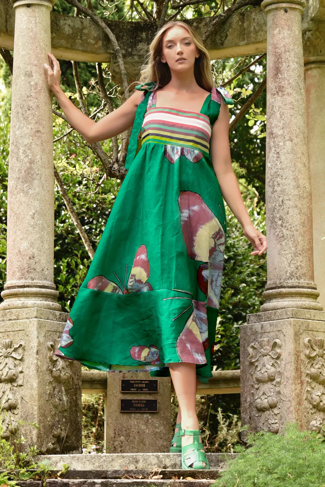Strong Ties Dress - Green Seasons Emporium Strong Ties Dress - Green Seasons Emporium