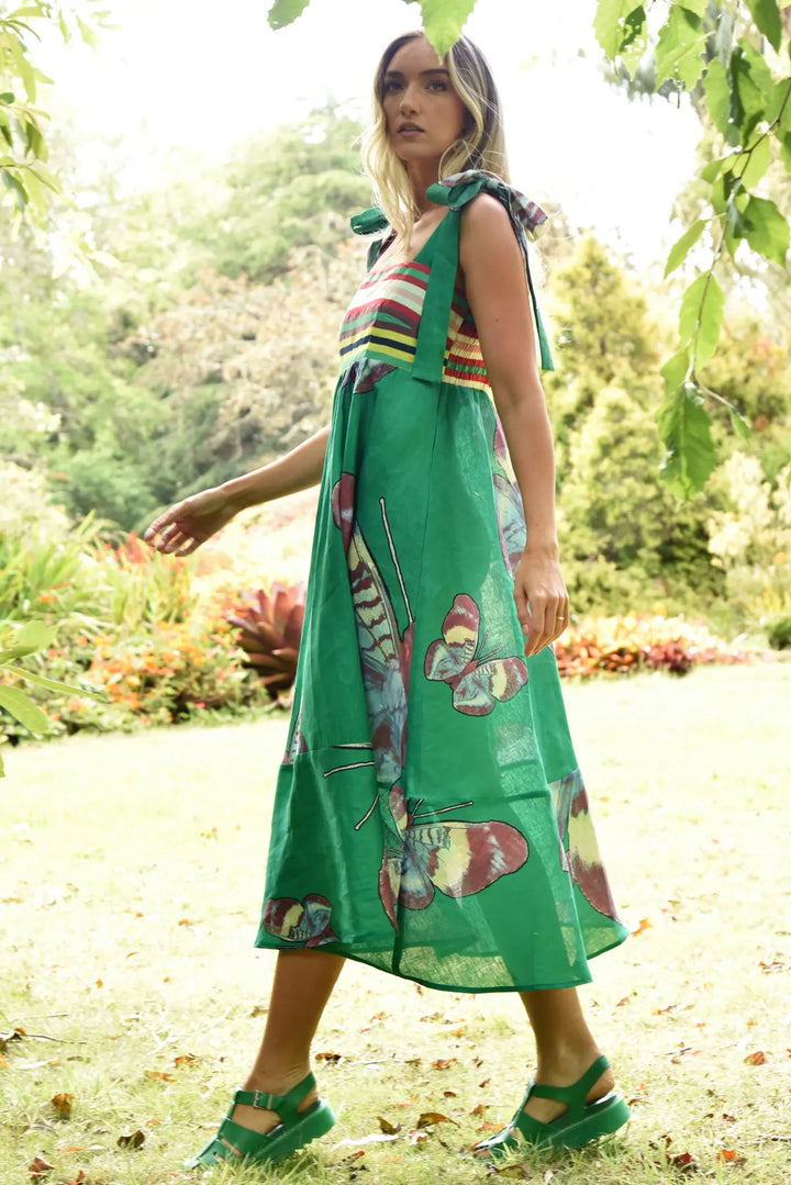 Strong Ties Dress - Green