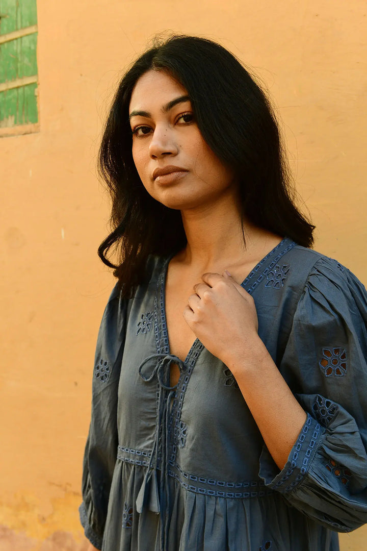 Aster Maxi Dress - Denim