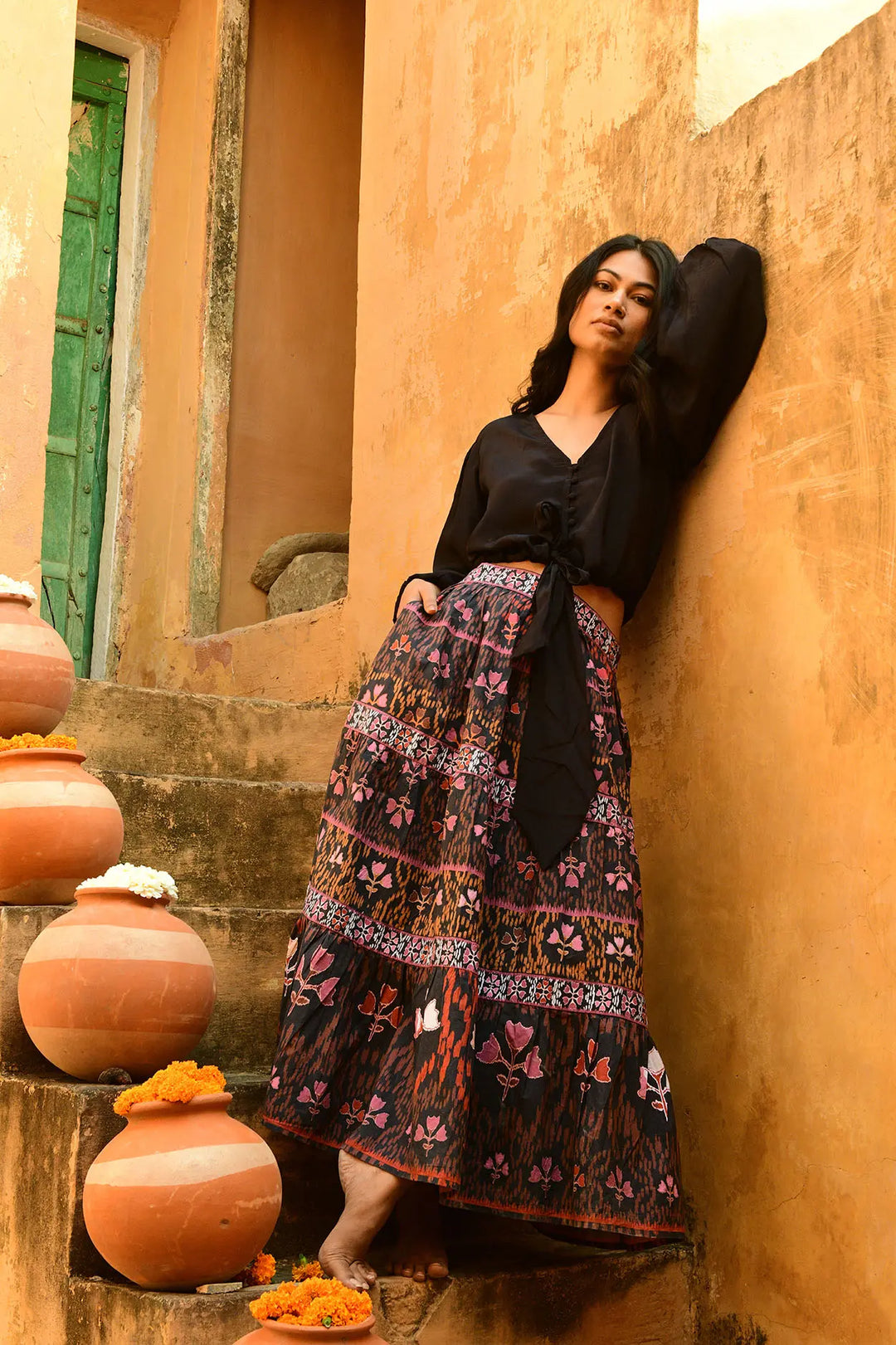 Bellflower Skirt - Multi