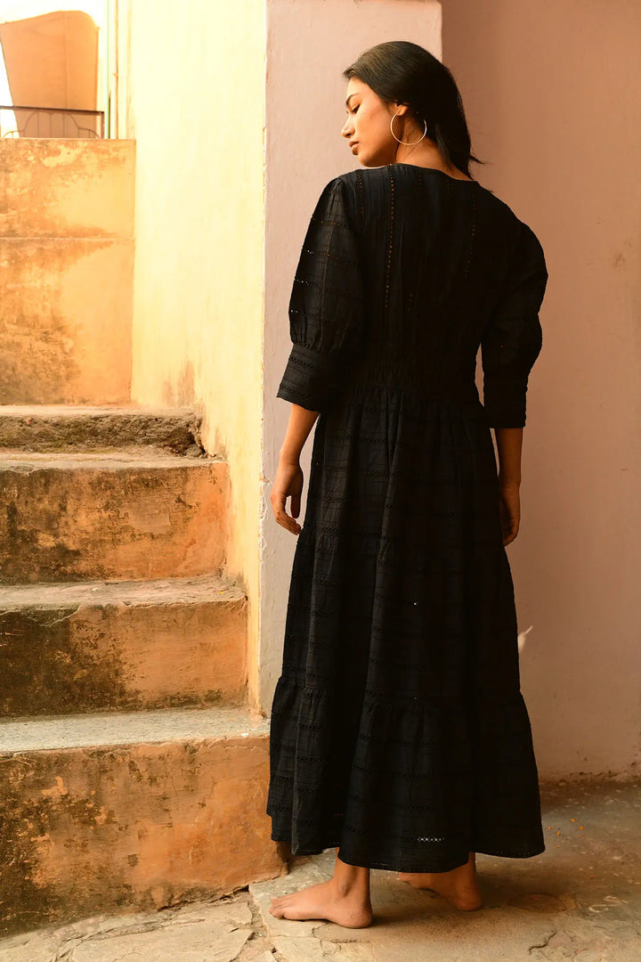 Primrose Maxi Dress - Black