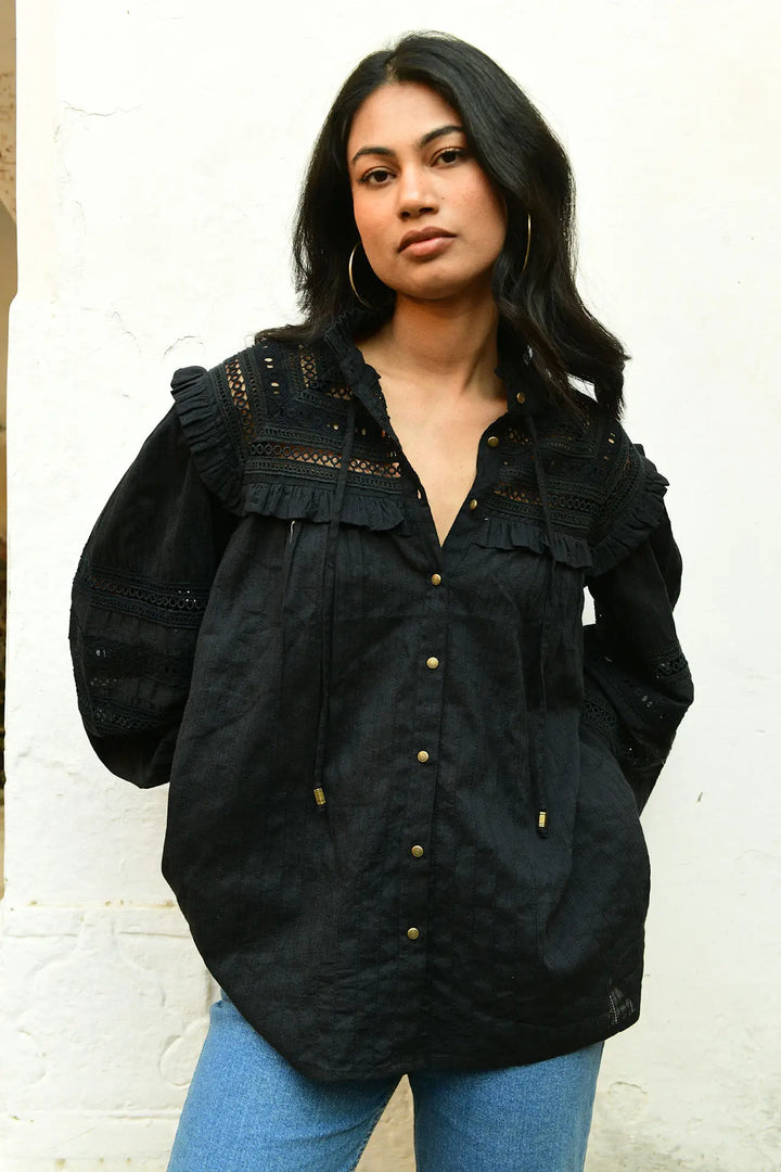 Primrose Shirt - Black