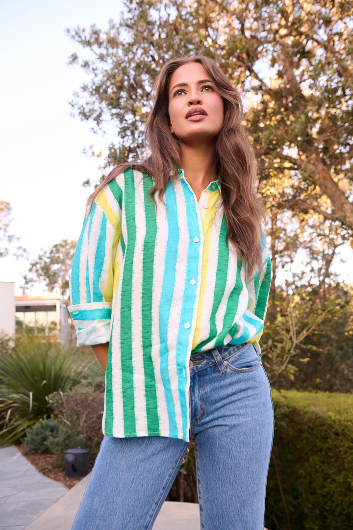 Enveloppe Linen Shirt - Plage