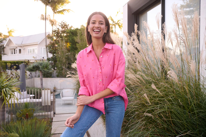 Enveloppe Linen Shirt - Amour