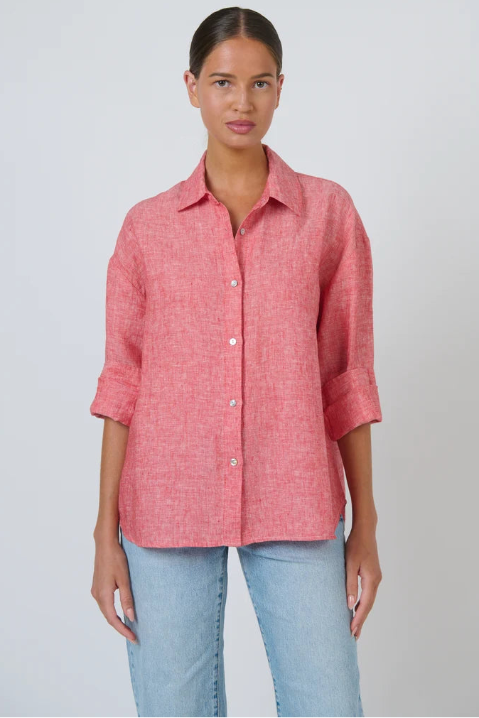 Linen Shirt ENVL-154 - Clown