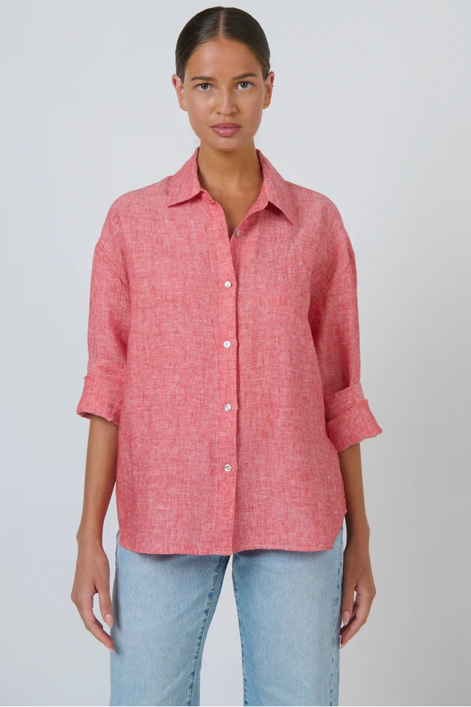 Linen Shirt ENVL-154 - Clown