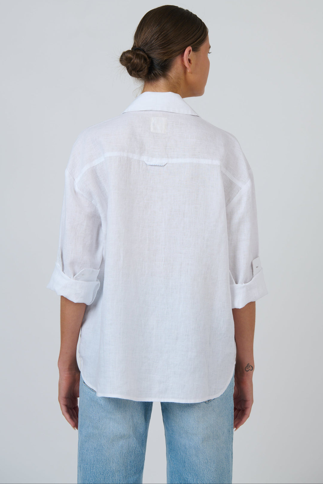 Linen Shirt ENVL-159 - Lys