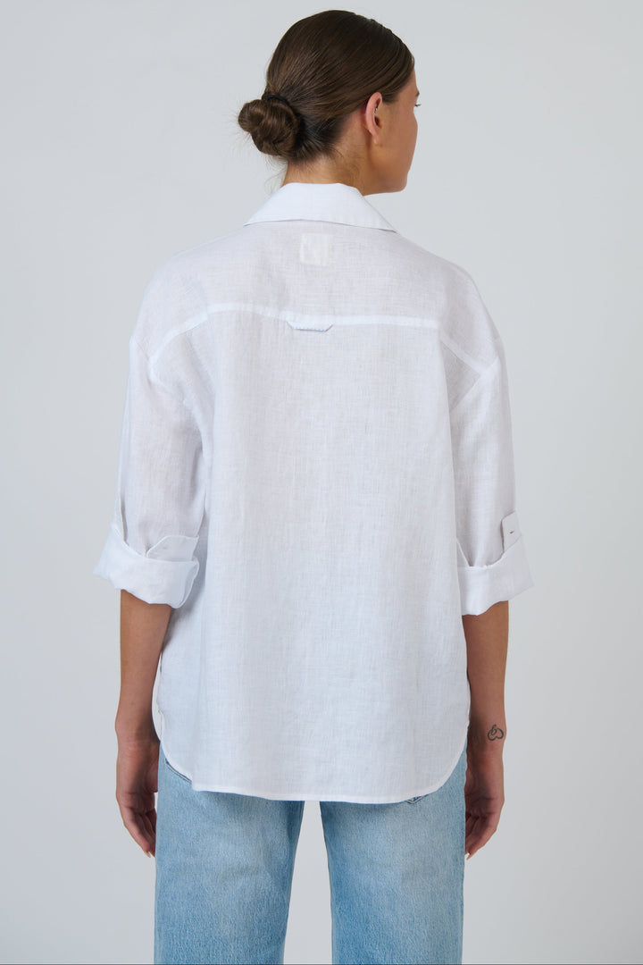 Linen Shirt ENVL-159 - Lys