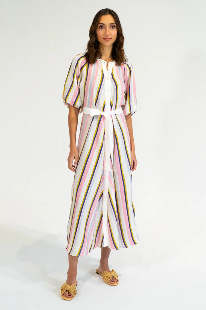 Elms & King Cannon Dress Catalina Stripe
