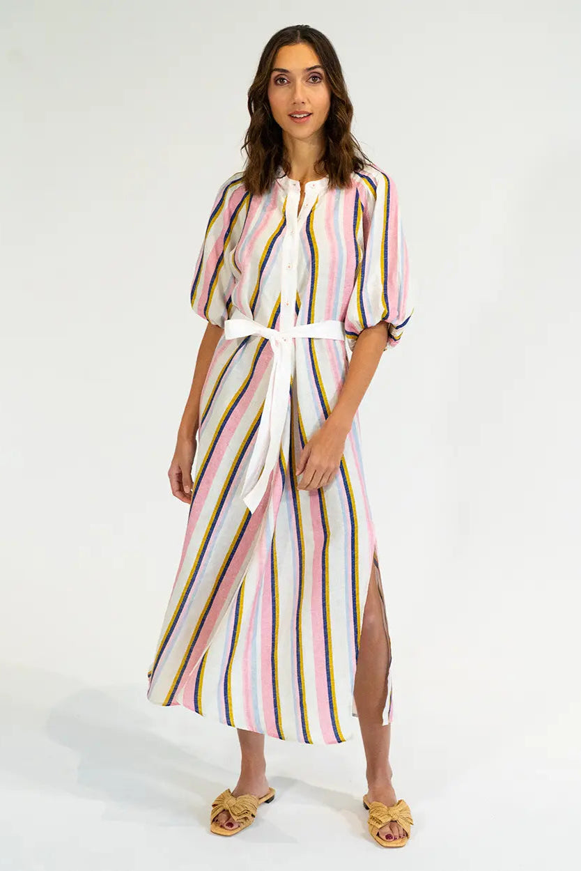 Elms & King Cannon Dress Catalina Stripe