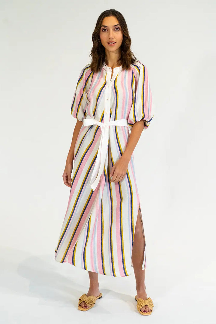 Elms & King Cannon Dress Catalina Stripe