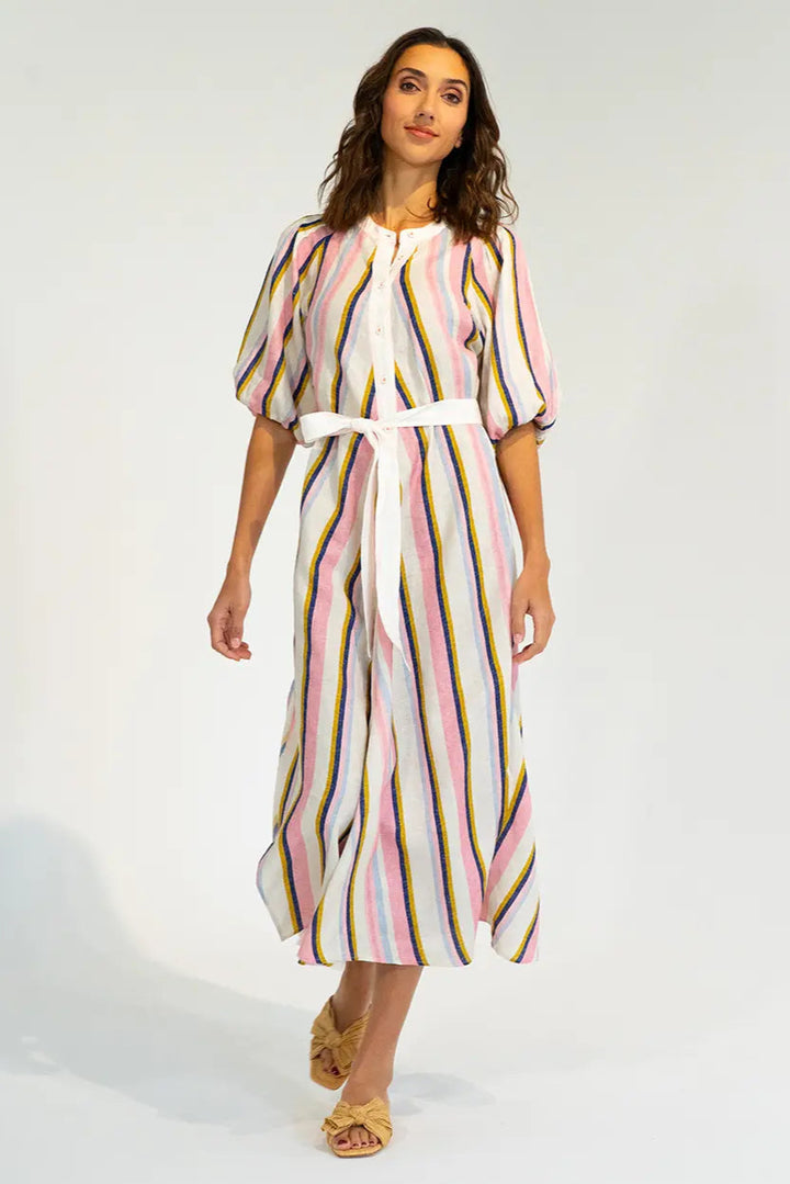 Elms & King Cannon Dress Catalina Stripe
