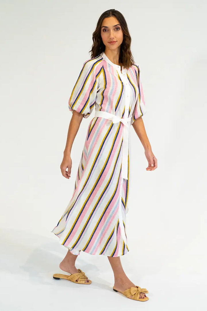 Elms & King Cannon Dress Catalina Stripe