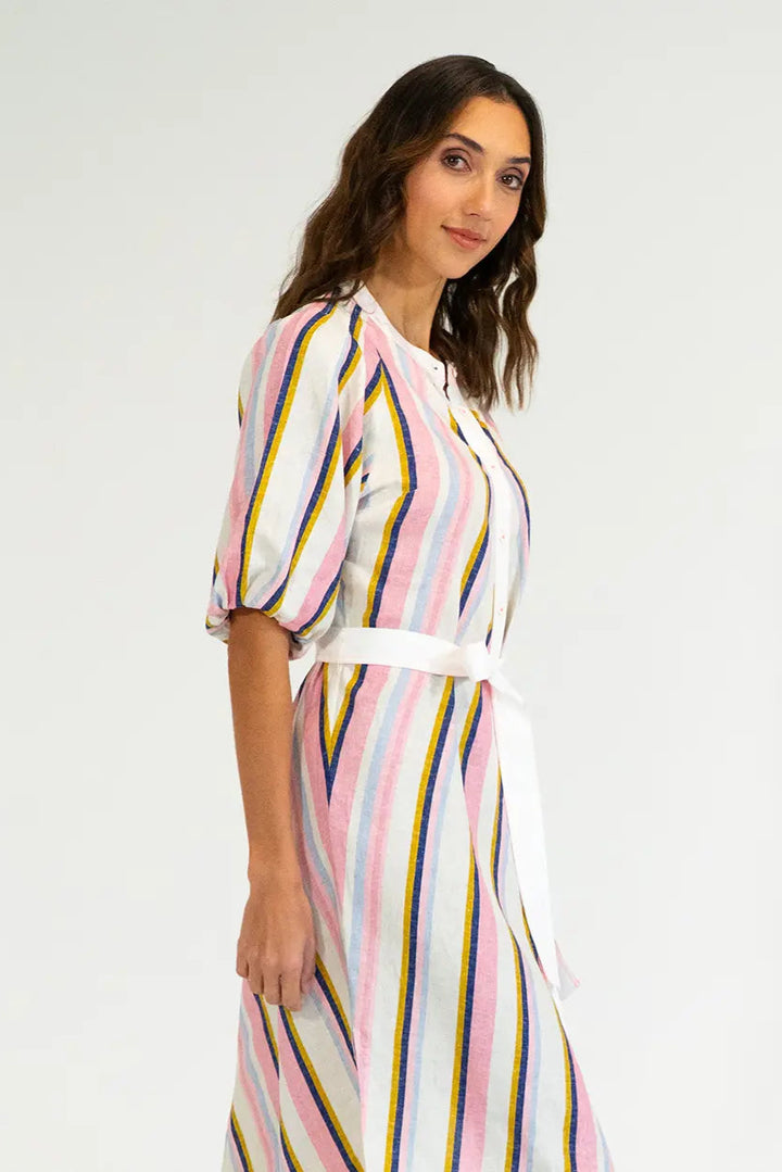 Elms & King Cannon Dress Catalina Stripe