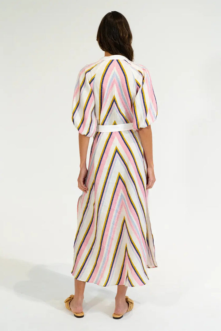 Elms & King Cannon Dress Catalina Stripe