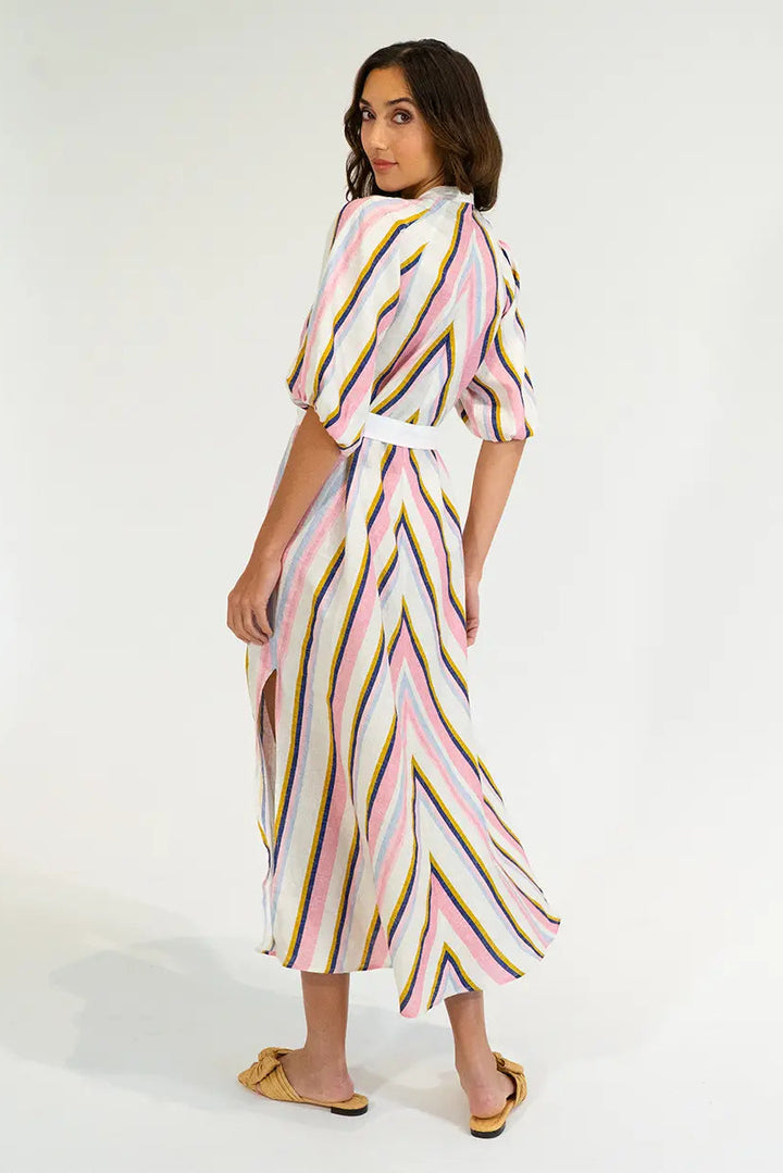 Elms & King Cannon Dress Catalina Stripe