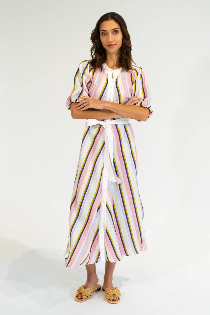 Elms & King Cannon Dress Catalina Stripe
