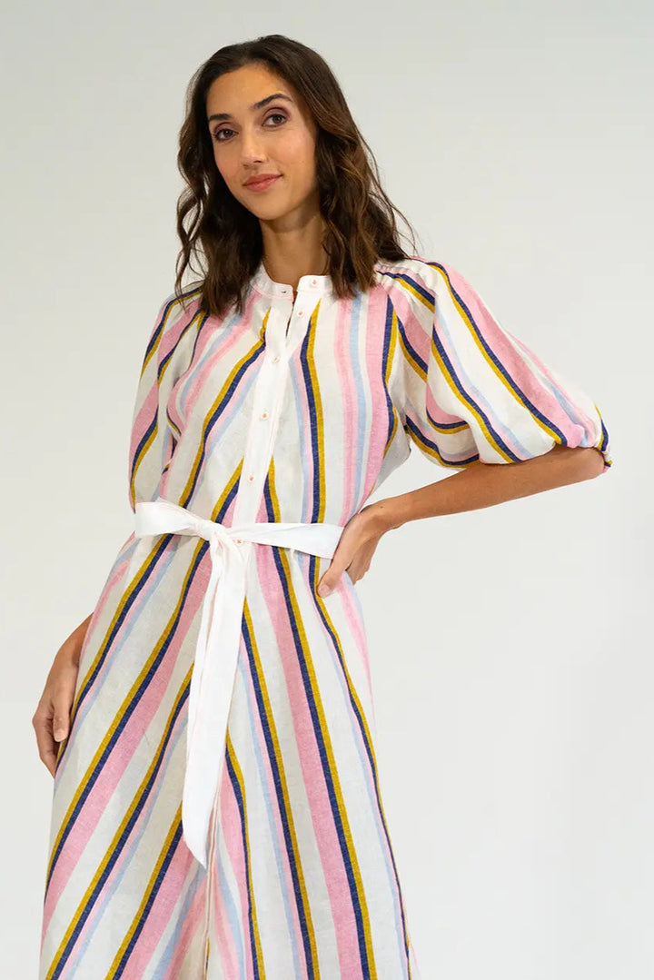 Elms & King Cannon Dress Catalina Stripe