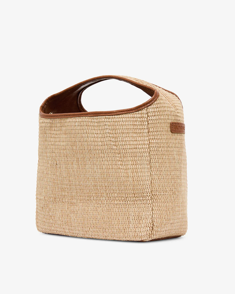 Linton Large Crossbody - Tan Natural Weave