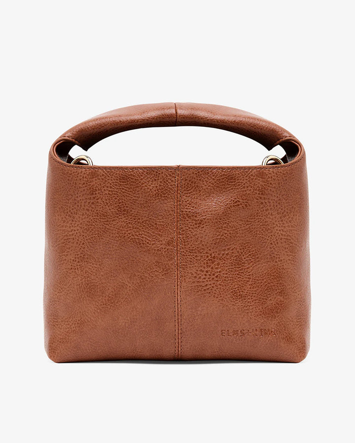 Linton Crossbody - Tan Pebble