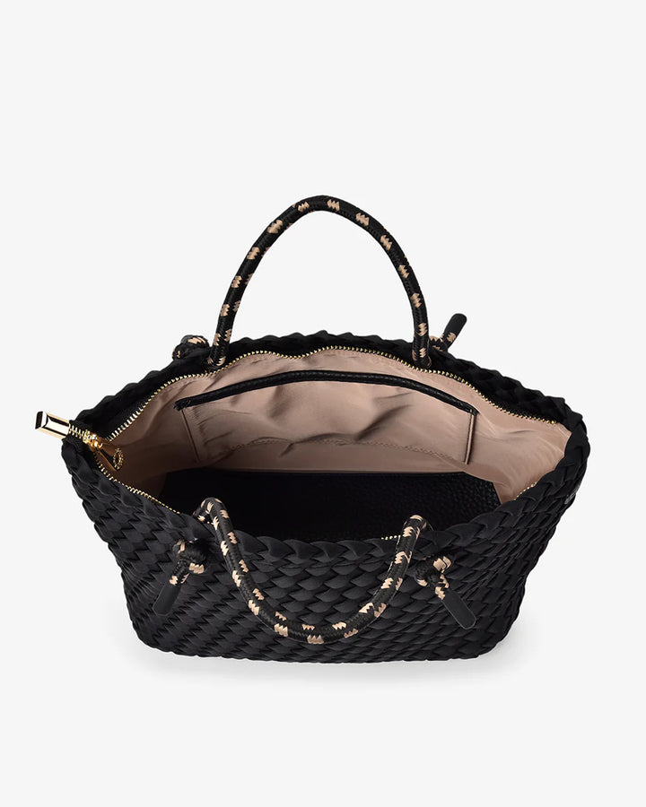 Michigan Tote Black Neo Plait