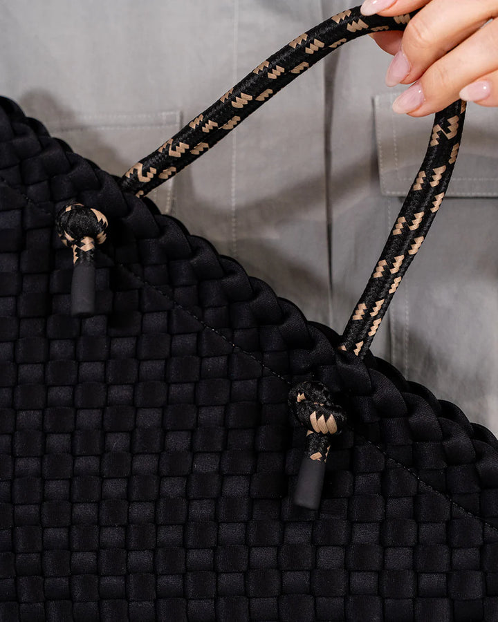 Michigan Tote Black Neo Plait