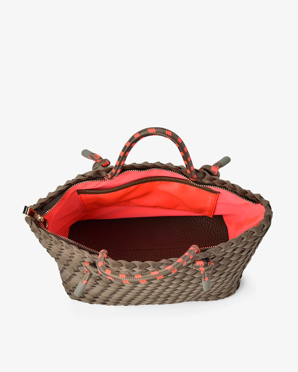 Michigan Tote Khaki Neo Plait