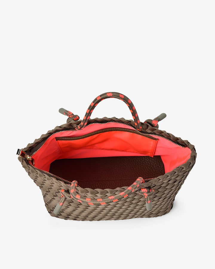 Michigan Tote Khaki Neo Plait