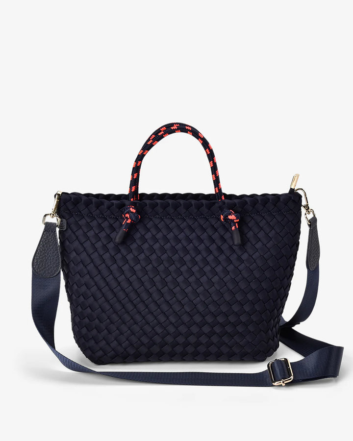 Michigan Tote Navy Neo Plait