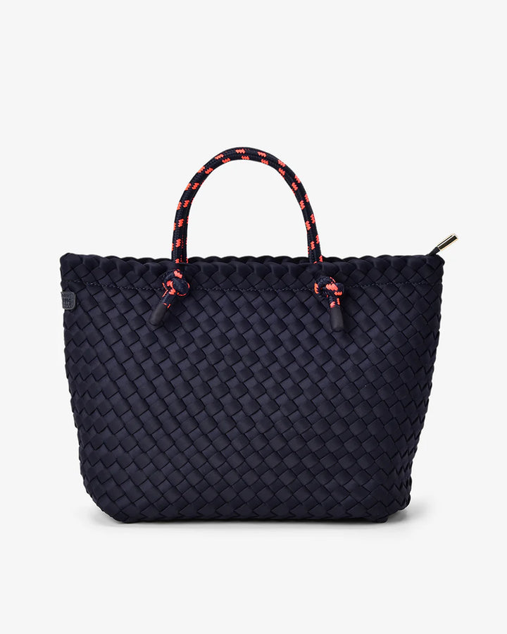 Michigan Tote Navy Neo Plait